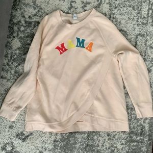 “Mama” Nursing Sweater